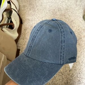 Up West Dad Hat - Blue “Denim” Washed Baseball Hat